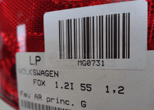 Lampa tylna lewa europejska VW FOX 5