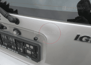 KLAPA TYŁ TYLNA  SUZUKI IGNIS I 1 Z2S 2000-2006 rok 3