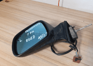 Lusterko elektryczne lewe 7 pin PEUGEOT407 eged 2