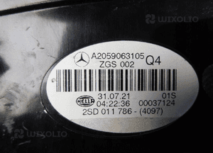 Mercedes W205 C205 205 lampa lewy tył lewa tylna eu 15