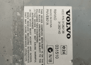 Radio Volvo V50 / C30 Lift 31285826AA , Wzmacniacz 31282138 4