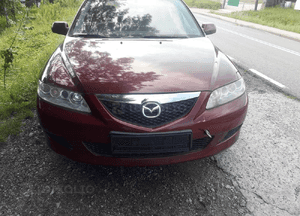 Mazda 6 02-07 Maska lampa zderzak pas atrapa 25H 5