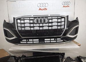 Zderzak audi Q2 81A lift po liftingu 2020-2023 oe chrom pakiet aso 4 x pdc 1