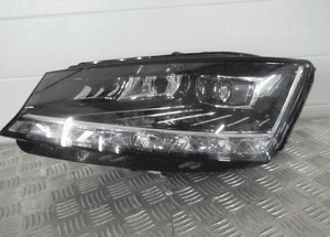 Lampa przednia przód lewa skoda fabia iii 3 lift full led 2018- 1