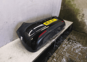 Zderzak tył tylny opel astra j 4 iv Z22C czarny 5D 5 drzwi hb 4