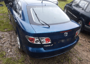 Mazda 6 02-07 HB szyba tylna tył w klapie 1