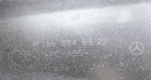 Mercedes gl W166 2011- listwa błotnika prawy tył A1668846622 7