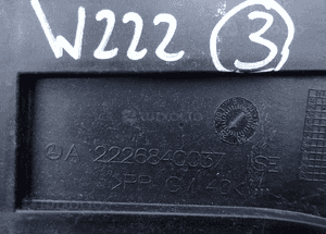 Mercedes s klasa W222 osłona płyta A2226840037 2