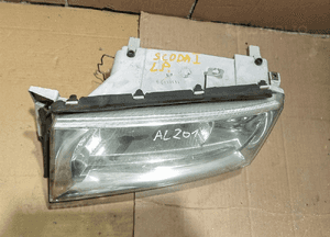 Lampa lewy przód przednia lewa skoda octavia i lift 1U1941015K 2