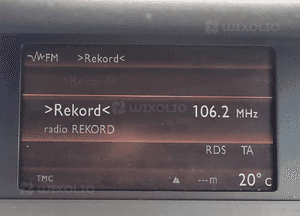 Citroen C4 Picasso I zegar licznik wyswietlacz 9664624380 6