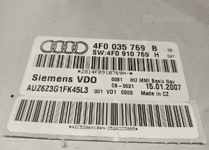 Czytnik stacja nawigacji NAVI Audi A6 C6 4F0035769B 4F0910769H 4