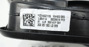 Vw arteon 2017- 132 pin lusterko zewnętrzne prawe 3G8857502LQ 5