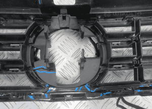 Grill grill atrapa vw passat B8 lift 3G0 2019- 26