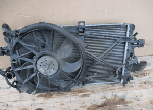 Chłodnice wentylator komplet opel zafira b astra h 1.6 1.8 b 6