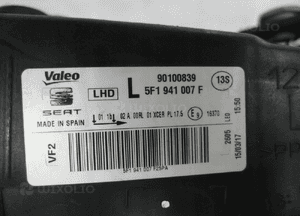 Seat leon iii lift full led lampa przednia lewa 12