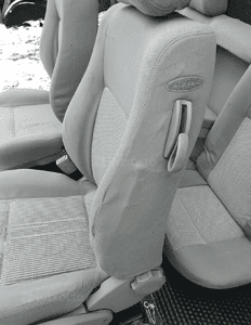 Fotele Fotel Kanapa Welur Jasne Siwe Podlokietnik VW Golf IV 4 3 drzwi komplet 11