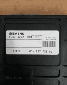 Moduł sterownik skrzyni biegów automat Audi A4 B5 01N927733DD 4