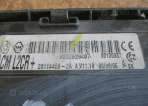 MODUŁ BCM RENAULT CLIO III MODUS 8200528487 5