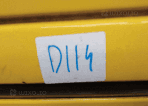 $ ZDERZAK TYŁ TYLNY FIAT 500 ŻÓŁTY 509/A 2