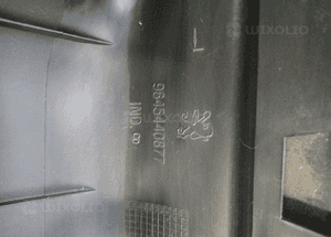 Osłona nakładka progu bagażnika peugeot 407 9645440877 3