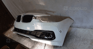 Zderzak przod przedni bmw 3 F30 F-30 lift fl alpinweiss biały halogeny 3