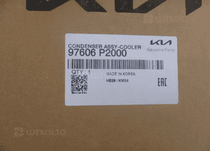 Santa fe iv lift 1.6T gdi hybryda kia sorento iv chłodnica klimy 97606-P2000 4