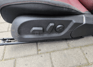 Vw eos fotele kanapy siedzenia boczki komplet grzane europa 16