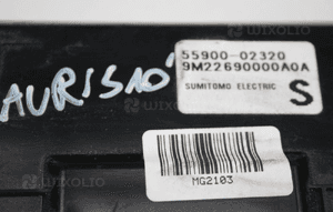 Panel klimatyzacji Toyota Auris 2010 3