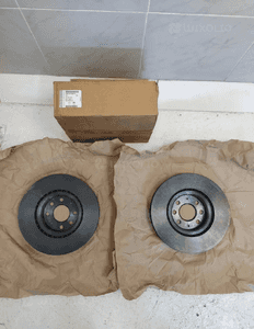 Fiat punto opel corsa adam tarcze hamulcowe przód przednie komplet 2 sztuki nowy oryginał 2