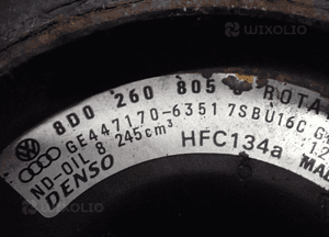 Sprężarka klimatyzacji audi vw 1,9 awx  8D0260805 radom 6
