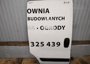 Drzwi prawe przesuwne fiat fiorino/ citroen nemo/ peugeot bipper 1
