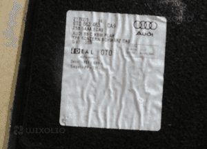 Podłoga wykładzina mata bagażnika audi A4 B8 A5 8T 8T0863463 3
