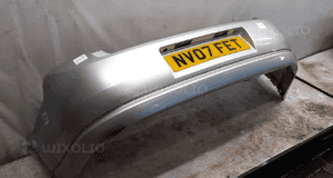 Zderzak tył tylny opel vectra c sedan Z157 srebrny 2