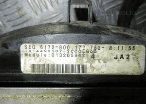CHŁODNICE WENTYLATOR OPEL ASTRA 3 H 1.6 BENZYNA 7