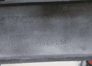 Dokładka listwa przednia listwa przedni hokej zderzaka volvo S40 i 1995-1999 6