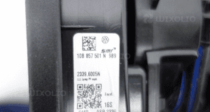 Lusterko lewe volkswagen ID.3 9 pin kamera 10B857501N 6