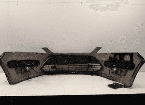 Zderzak przód przedni ford mondeo MK.4 4 iv lift fl G6 czarny led drl pdc czujniki halogeny 5