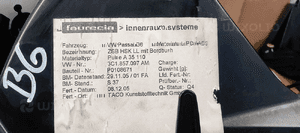 Schowek pasażera półka VW Passat B6 3C1857101 3C1857097AM 8