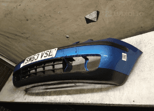 @ ZDERZAK PRZÓD PRZEDNI DO VOLKSWAGEN POLO 9N LA5M NIEBIESKI 3
