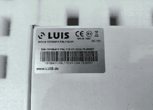 LUIS Kamera Cofania 10106411 10106411.PAL110V.1 4