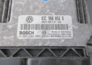 KOMPUTER STEROWNIK SILNIKA VW GOLF V 5 1.6 FSI 03C906056B 2003-2009 4