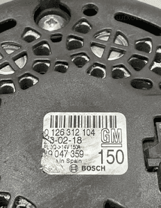 Alternator opel corsa e 39047359 org fv 4