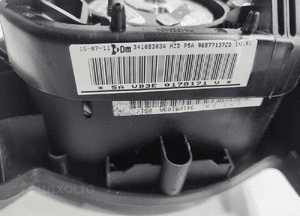 PODUSZKA KIEROWCY AIR-BAG CITROEN C5 III X7 96877137ZD 2008-2011 6