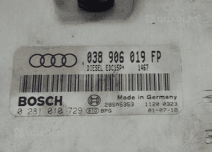 AUDI A4 B6 1.9 TDI STEROWNIK KOMPUTER 038906019 FP 2