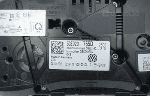 Licznik zegary vw e-golf vii 5G 38174KM 5GE920755D 6