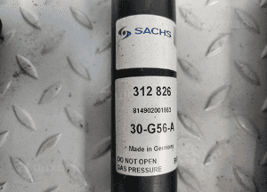 VW EOS 2.0TSI AMORTYZATORY TYŁ TYLNE KOMPLET LEWY PRAWY 30-G56-A 6