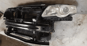 Pas przedni vw volkswagen passat B6 2.0TDI belka okular chłodnica wody wentylator obudowa zamek komplet 2