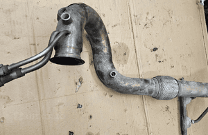 VW Passat B6 DPF/FAP rura wydechowa zamiennik 2.0 TDI VW-BMH-D218 1