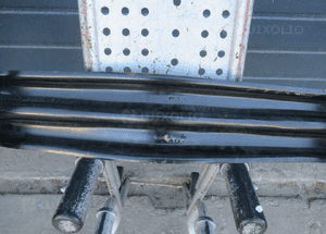 Belka zderzaka przód przednia porsche cayenne ii 2 vw touareg ii 2 2010- 13