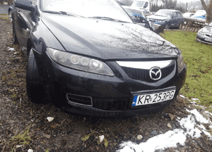 Mazda 6 02-07 Maska lampa zderzak belka zamek pas atrapa lift w kolor 16W 1